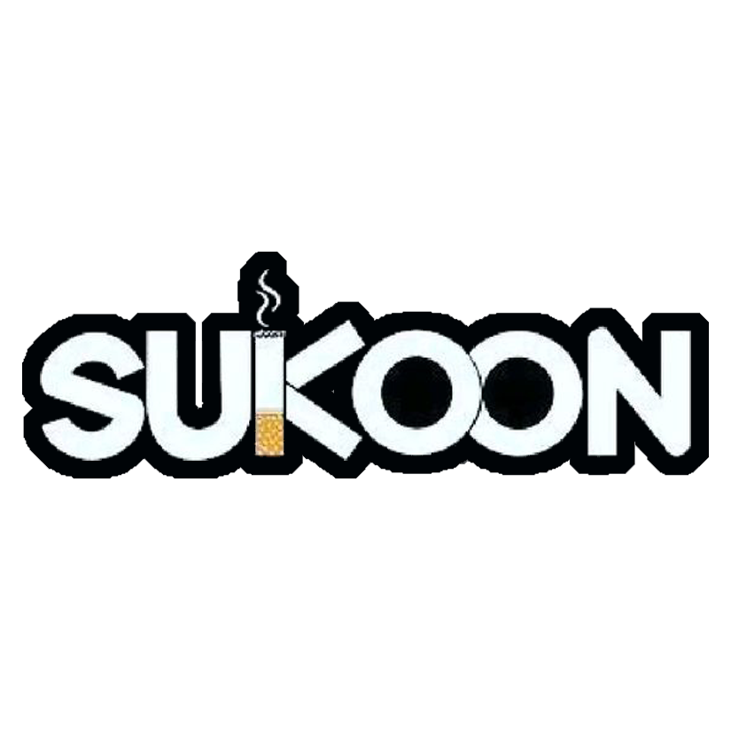 Sukoon Cigarette Style Premium Vinyl Stickers