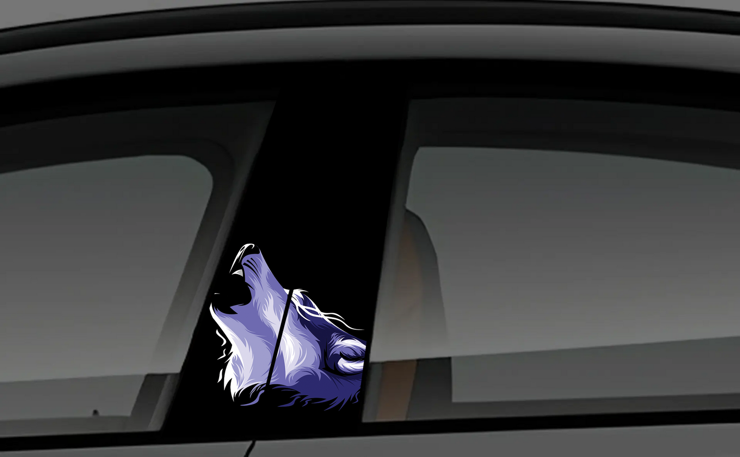 Midnight Frost" Howling Wolf