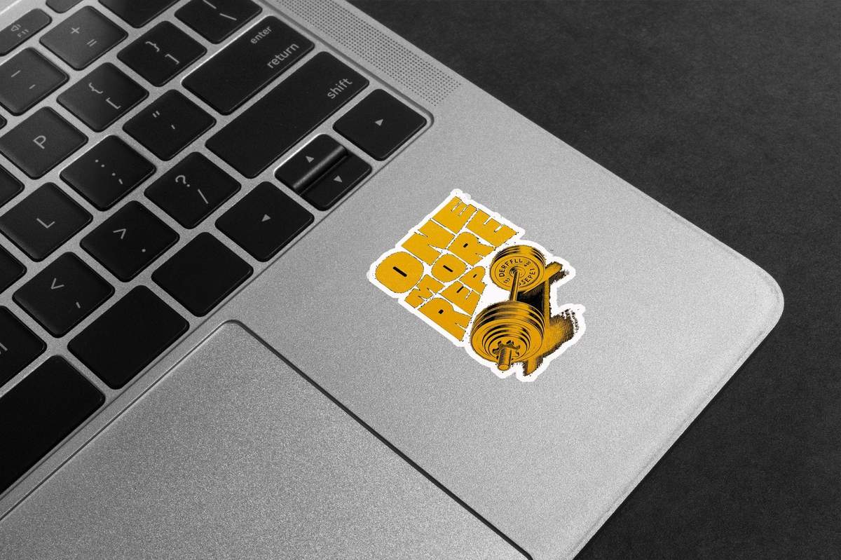 One More Rep Fitness - Laptop Mockup