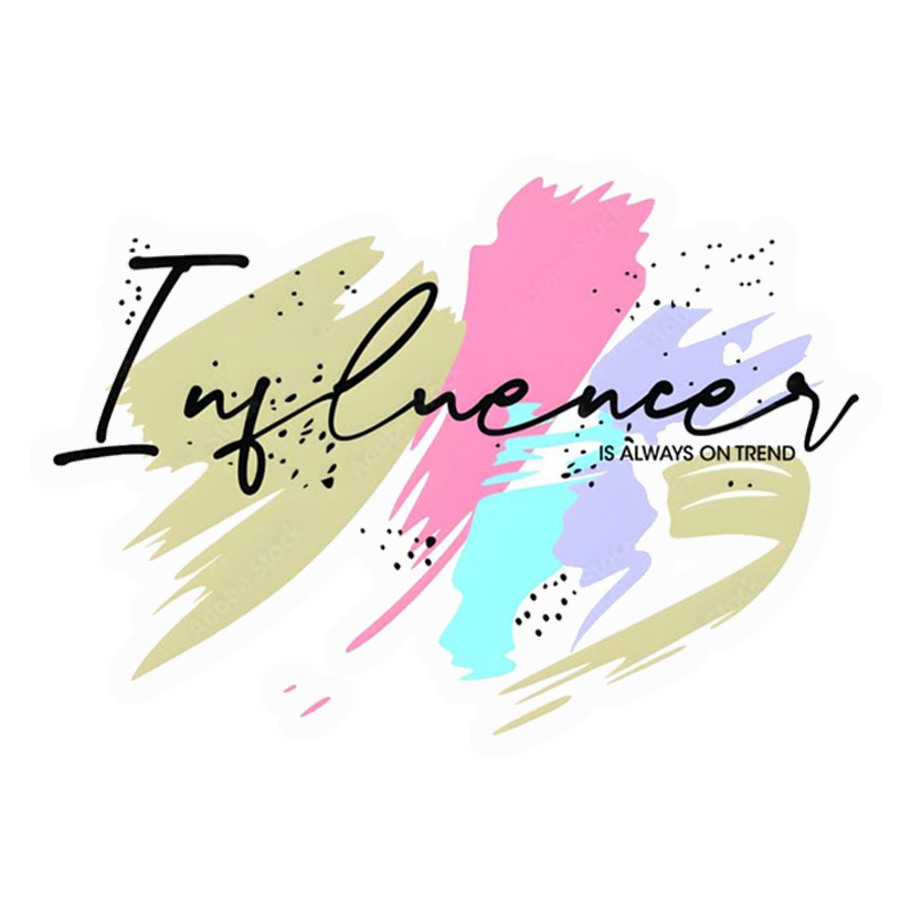 Influencer On Trend Premium Vinyl Stickers