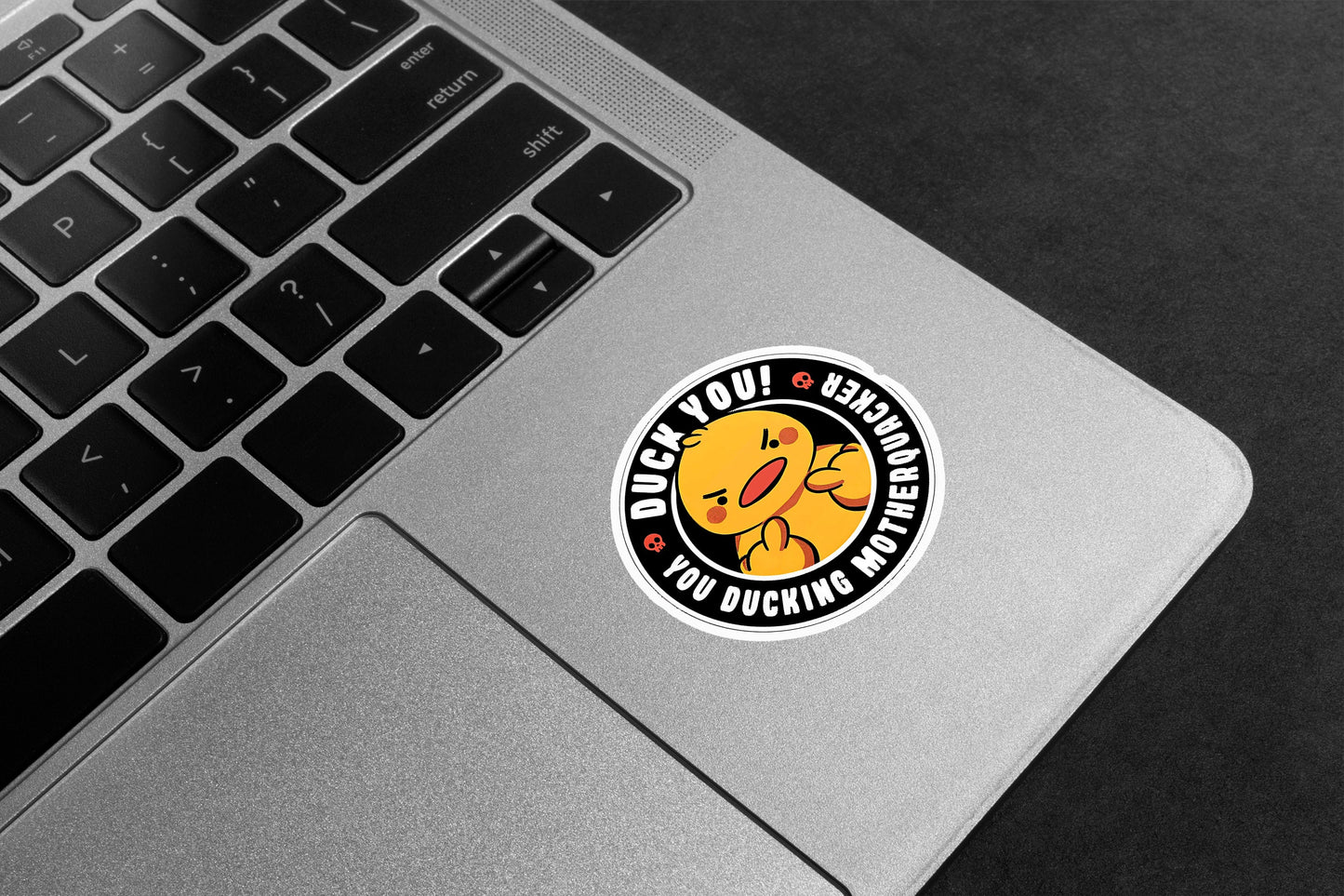 Ducking Motherquacker Premium Vinyl Stickers