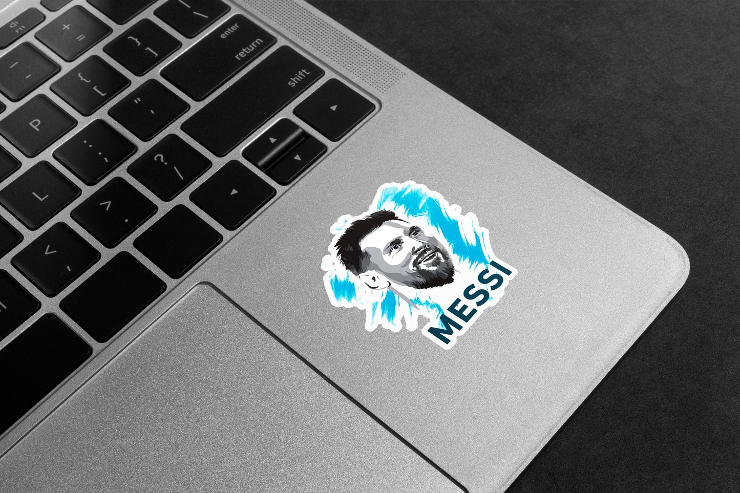 Messi (Aesthetic Portrait) Premium Vinyl Stickers