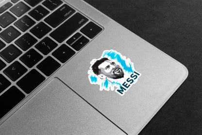 Messi (Aesthetic Portrait) Premium Vinyl Stickers
