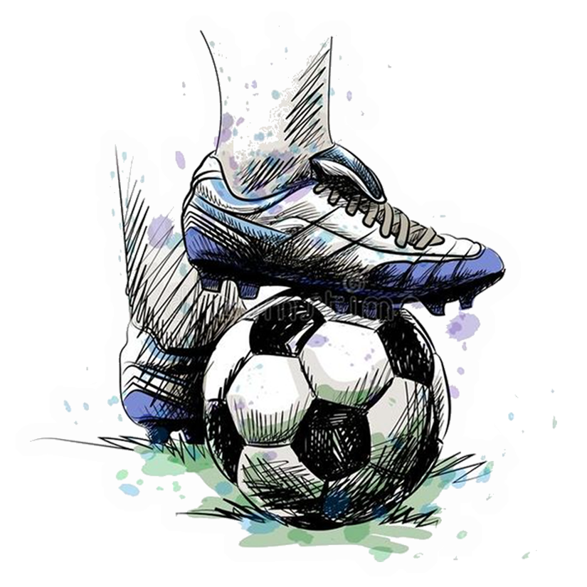 Ready to kick Football Premium Vinyl Stickers
