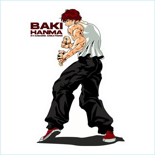 Baki Hanma Kicking Pose