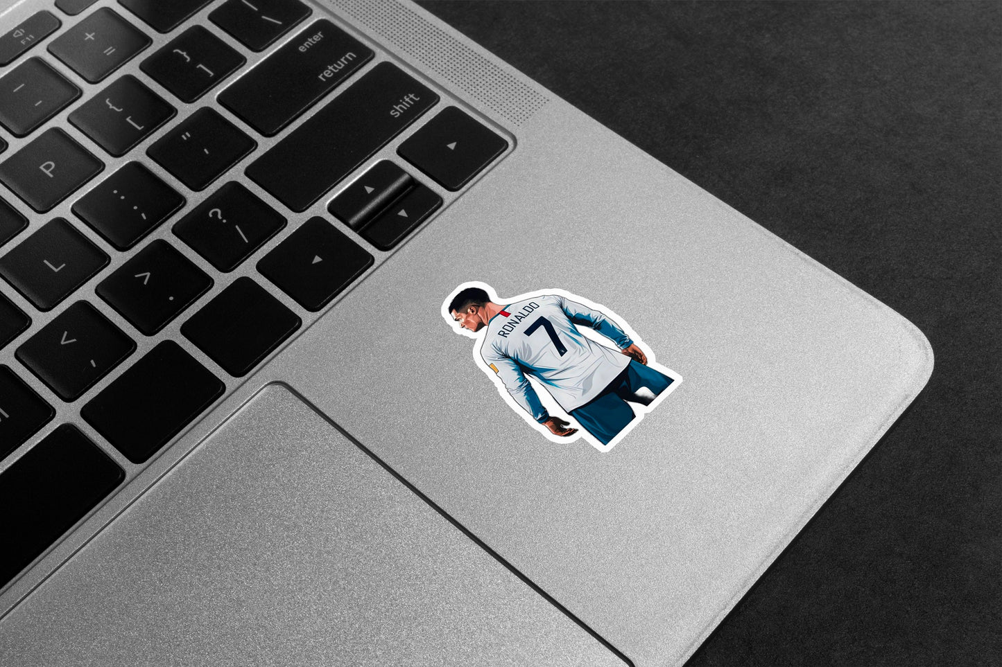 Ronaldo Famous Jersey No. 7Premium Vinyl Stickers