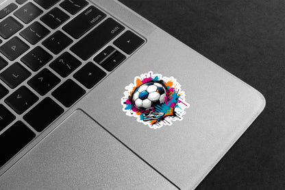 Aesthetic Football Cutout Premium Vinyl Stickers
