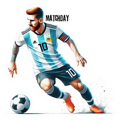 Messi MatchdayPremium Vinyl Stickers