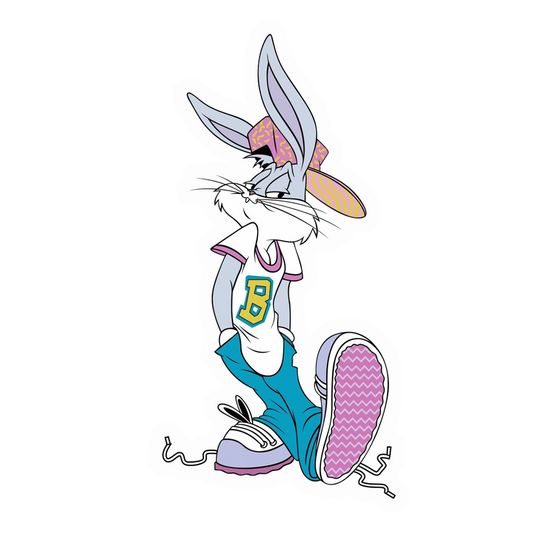 Bugs Bunny Street Style Premium Vinyl Stickers