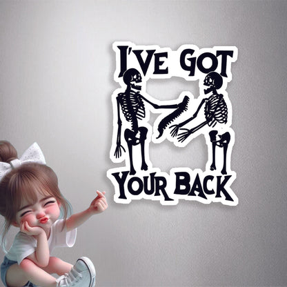 I Got Your Back Premium Vinyl Stickers