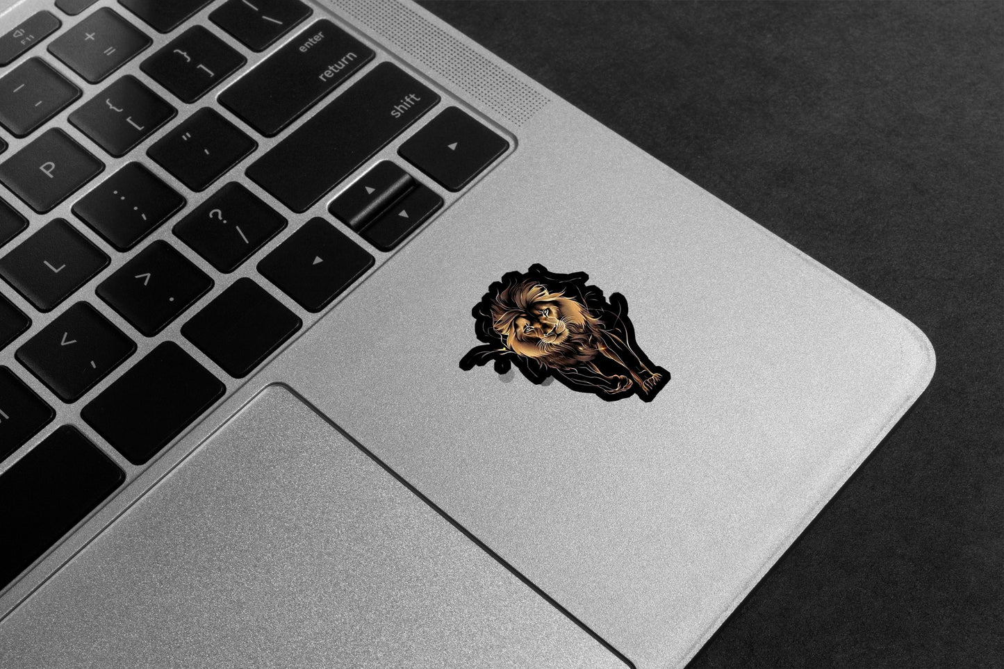 Golden Lion Aesthetic Premium Vinyl Stickers
