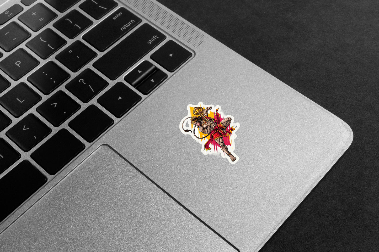 Hanuman in Action Premium Vinyl Stickers