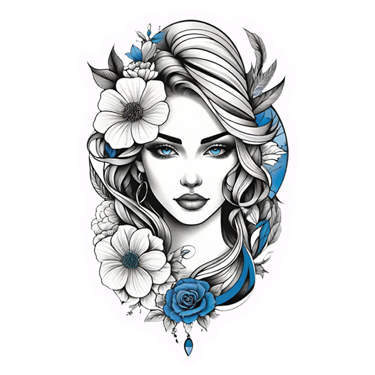 Beautiful Girl Aesthetic Premium Vinyl Stickers