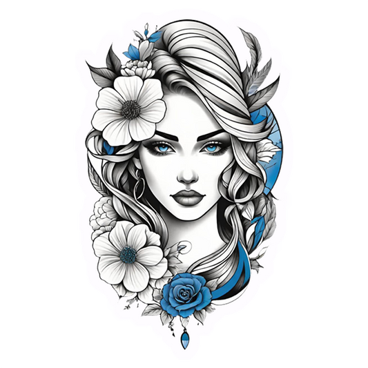 Beautiful Girl Aesthetic Premium Vinyl Stickers