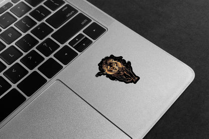 Golden Lion Premium Vinyl Stickers