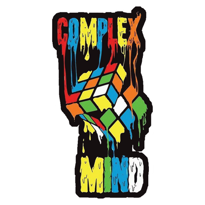 Complex Mind Rubik's Cube Premium Vinyl Stickers