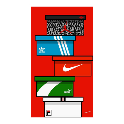 Sneaker Box Stack