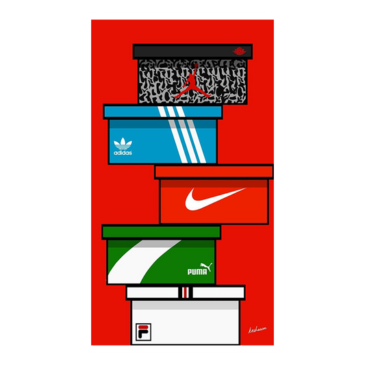 Sneaker Box Stack