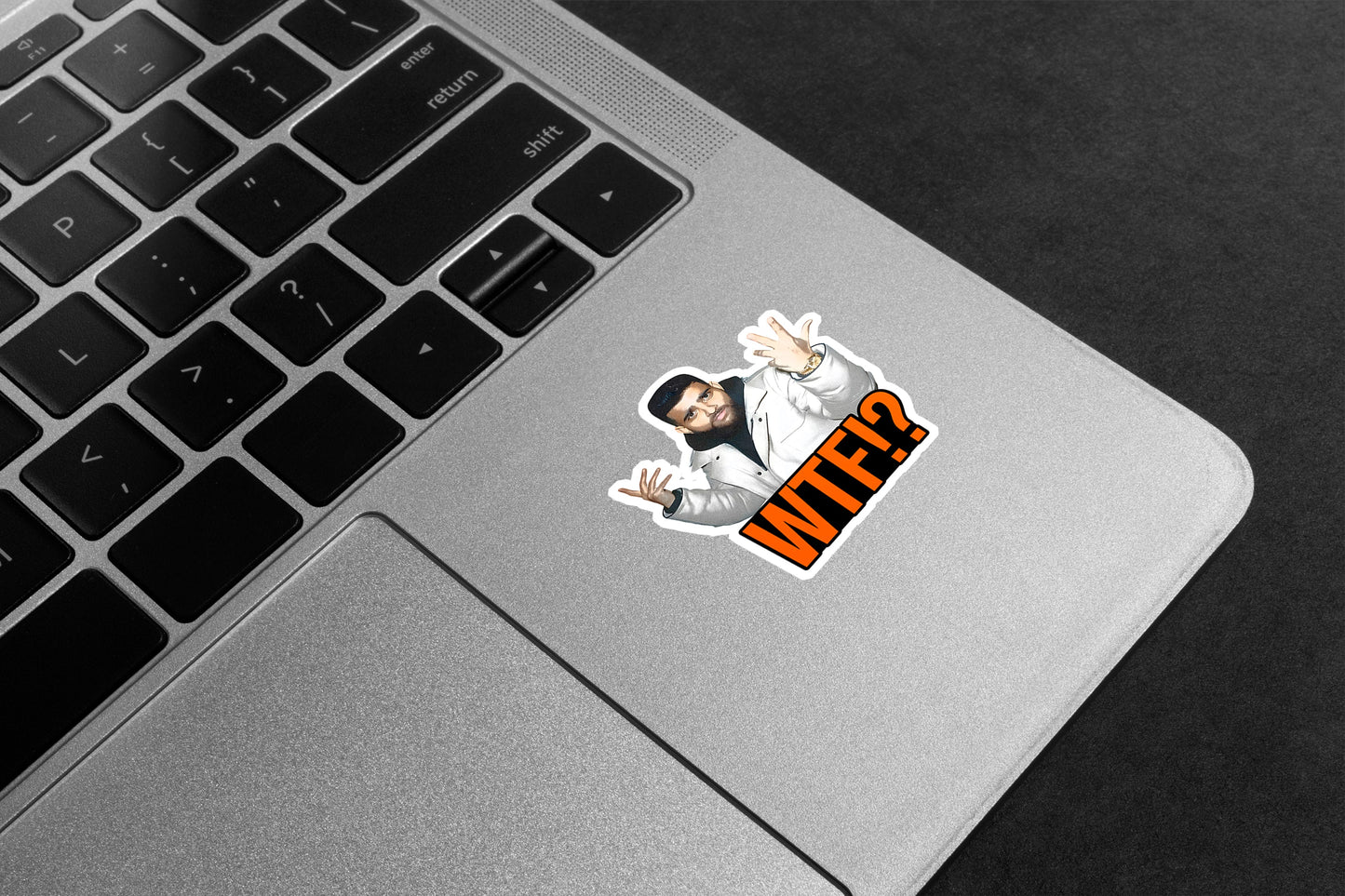 Karan Aujla WTF MemePremium Vinyl Stickers