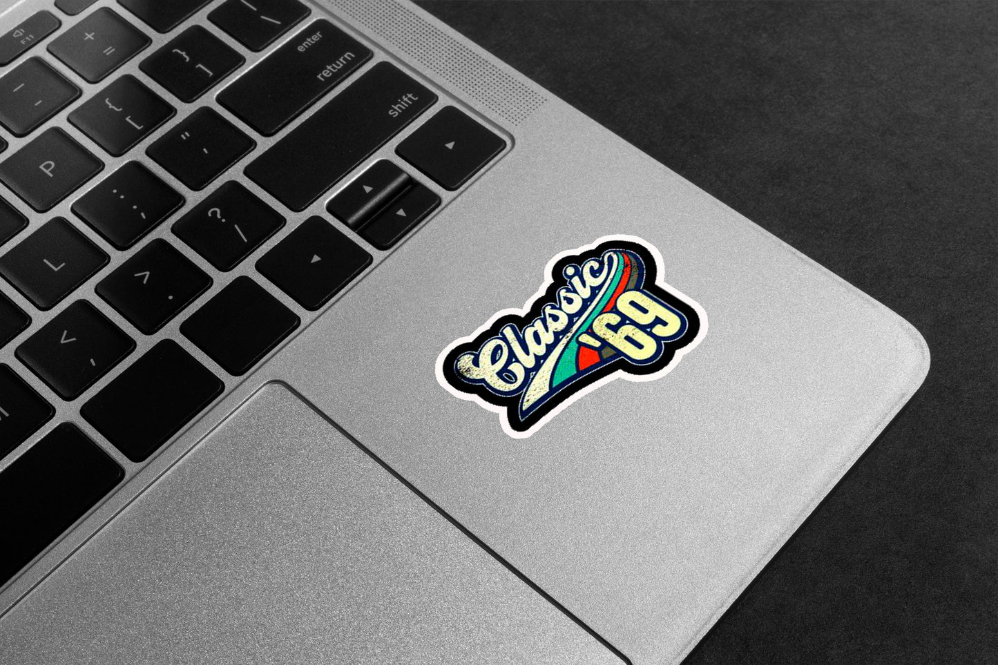 Classic 69 Retro Premium Vinyl Stickers