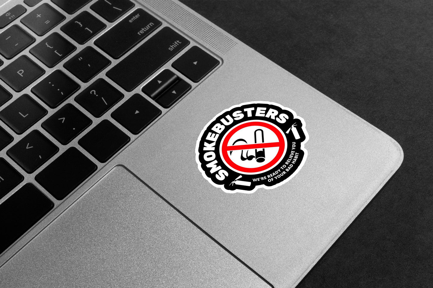 Smokebusters No Smoking Premium Vinyl Stickers