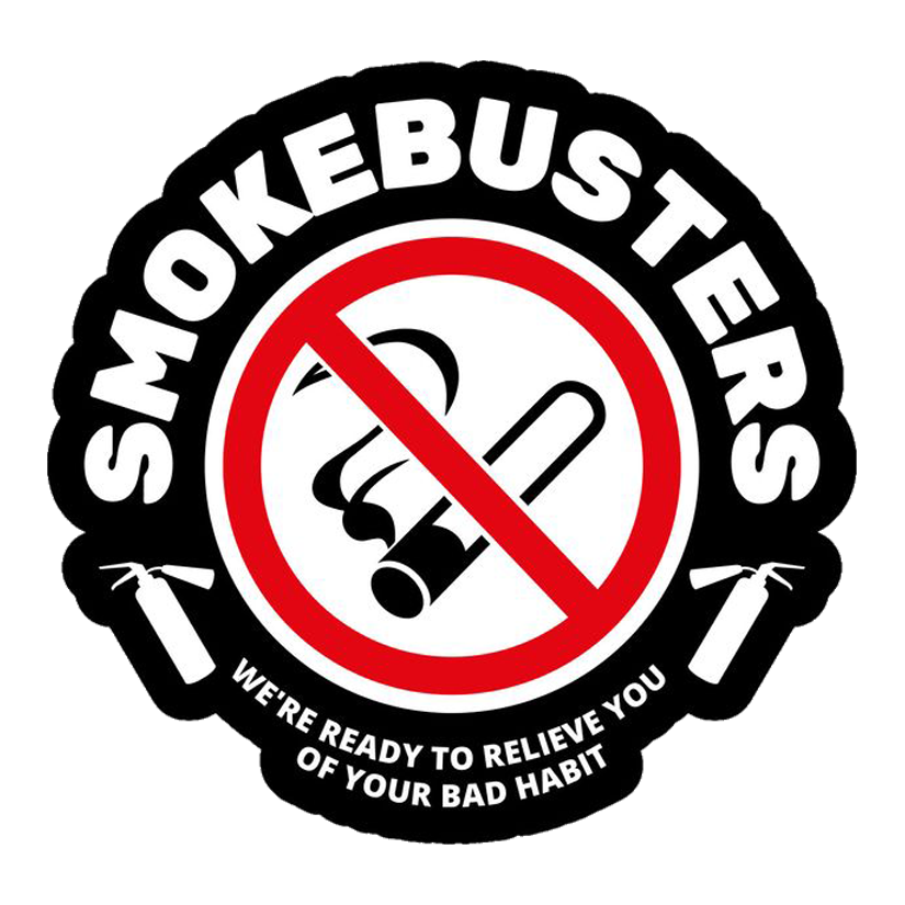 Smokebusters No Smoking Premium Vinyl Stickers
