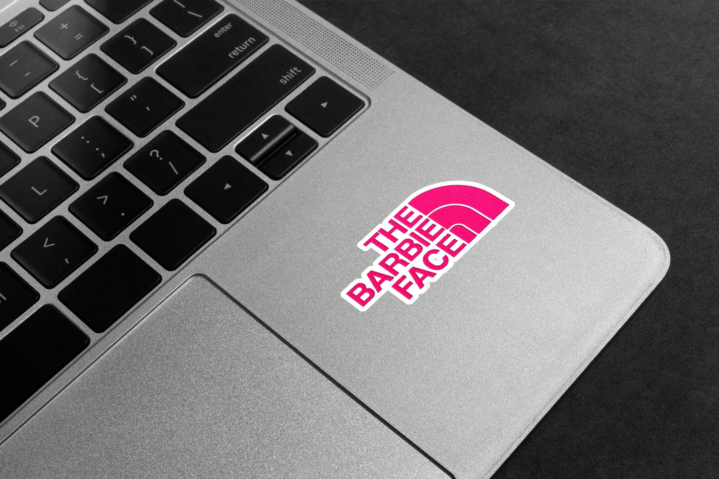 Barbie Face Parody Premium Vinyl Stickers