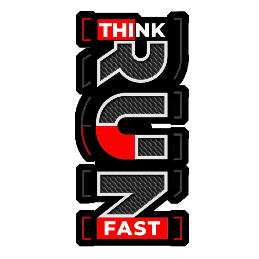 Think Run Fast Carbon Premium Vinyl Stickers