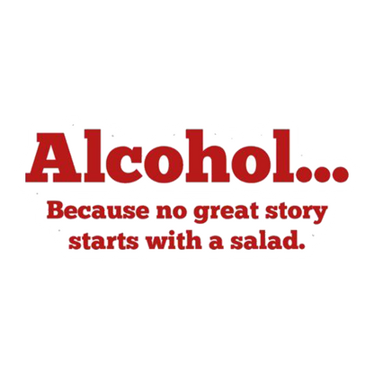 Alcohol Great Story Premium Vinyl Stickers