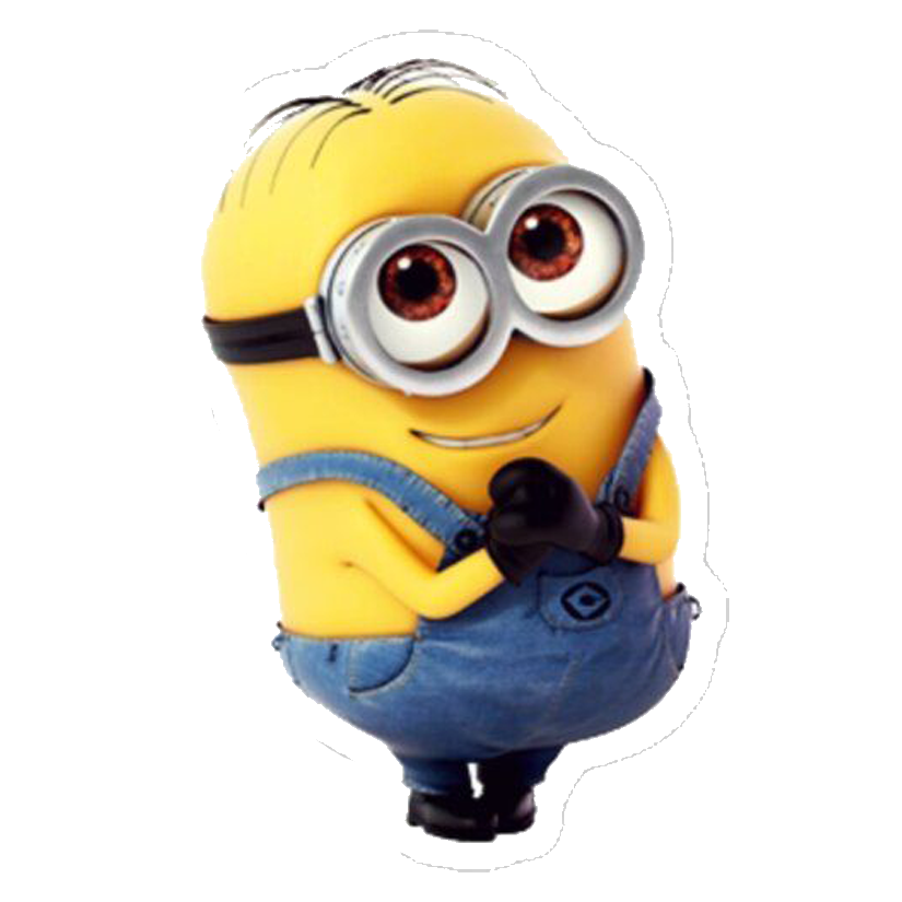 Minion Innocent Look Premium Vinyl Stickers