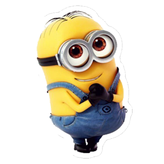 Minion Innocent Look Premium Vinyl Stickers