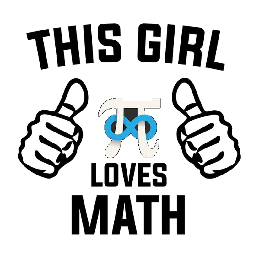 This Girl Loves Math Premium Vinyl Stickers