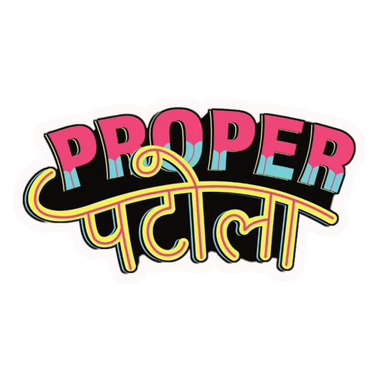 Proper Patola Swag Premium Vinyl Stickers
