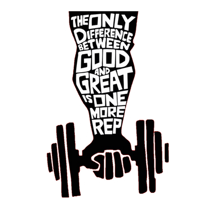 One More Rep Motivation Premium Vinyl Stickers