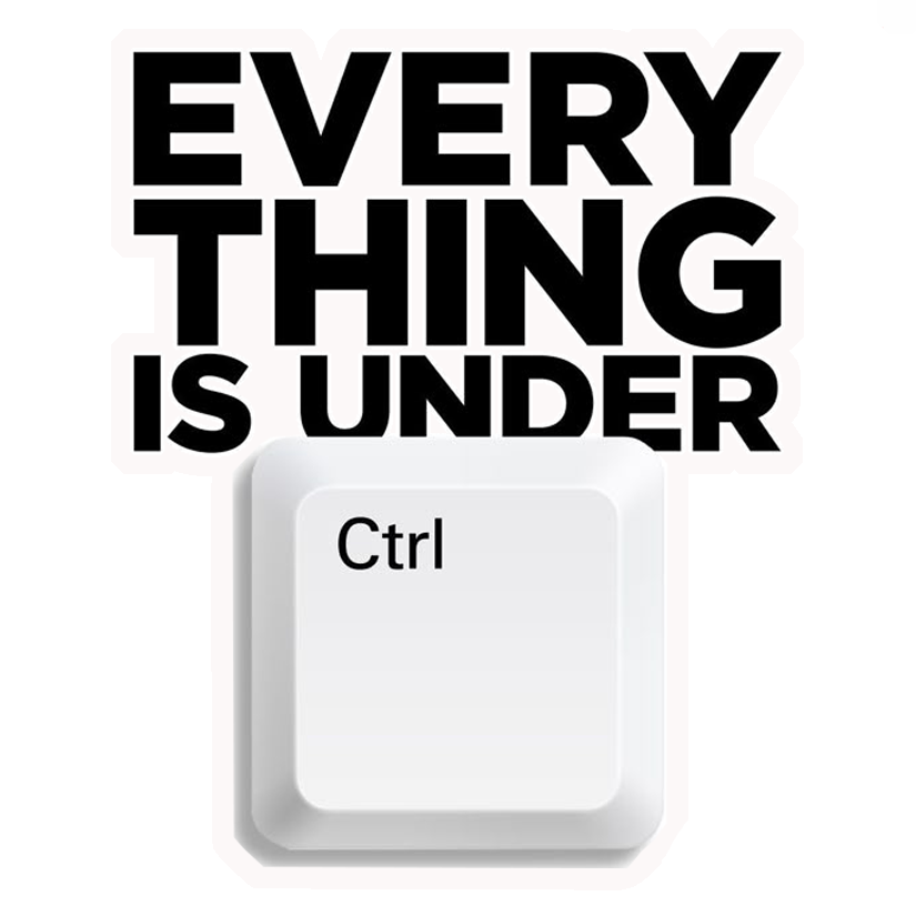 Everything Under Control Premium Vinyl Stickers