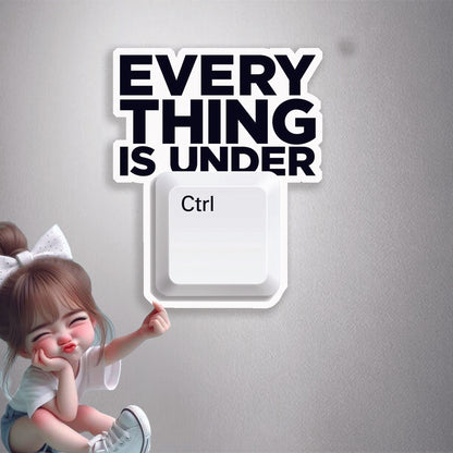 Everything Under Control Premium Vinyl Stickers