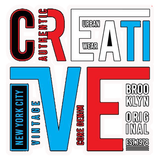 Creative Urban Style Premium Vinyl Stickers