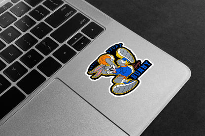 Bugs Bunny Basketball Premium Vinyl Stickers