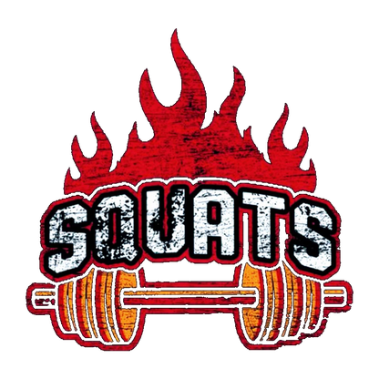Squats On Fire Premium Vinyl Stickers