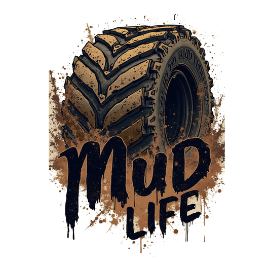 Mud Life Offroad Tire Premium Vinyl Stickers