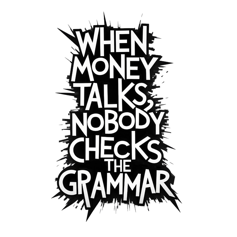 Money Talks Premium Vinyl Stickers