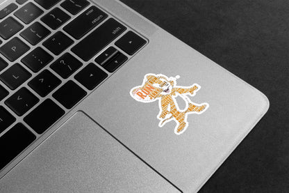 Run Jerry Run Premium Vinyl Stickers