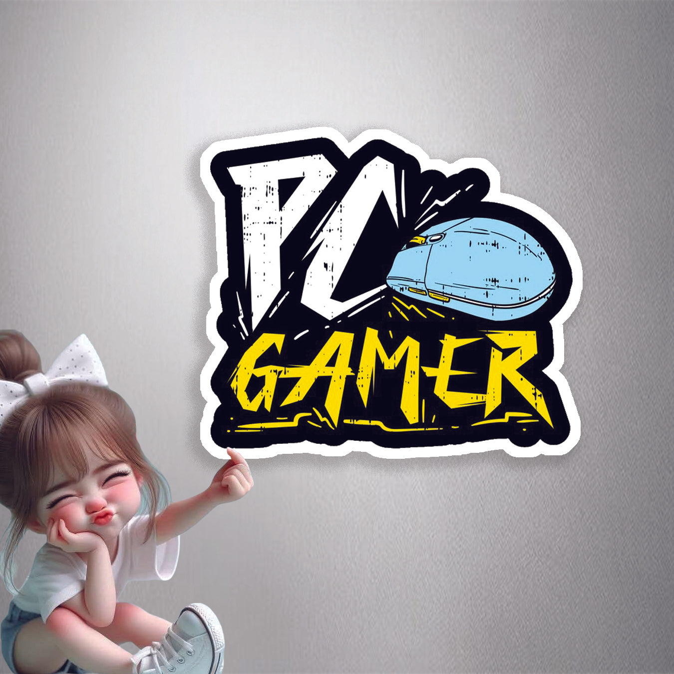 PC Gamer Premium Vinyl Stickers