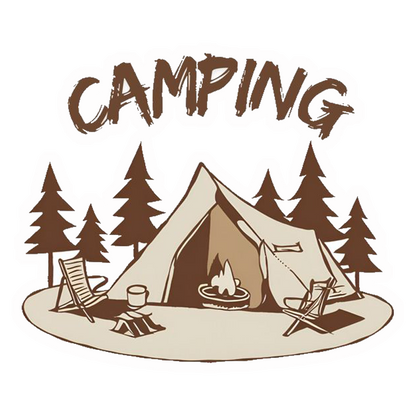 Camping Life Premium Vinyl Stickers
