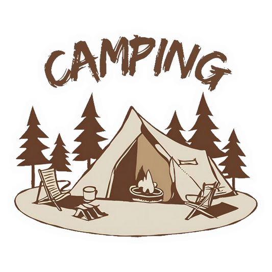 Camping Life Premium Vinyl Stickers