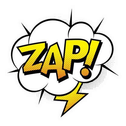 Comic Book Zap! Premium Vinyl Stickers