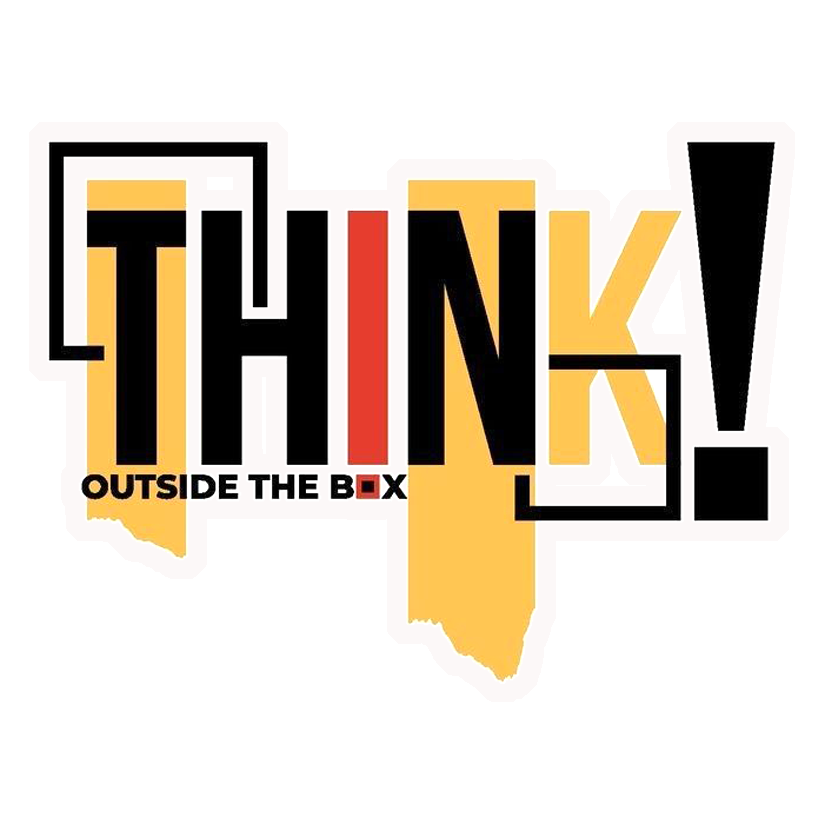 Think Outside Box Premium Vinyl Stickers