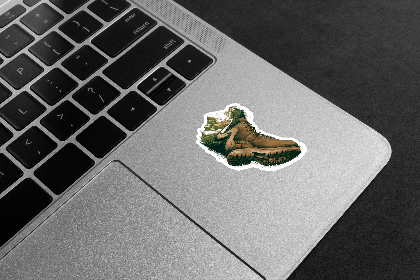 The Trail Ahead Premium Vinyl Stickers