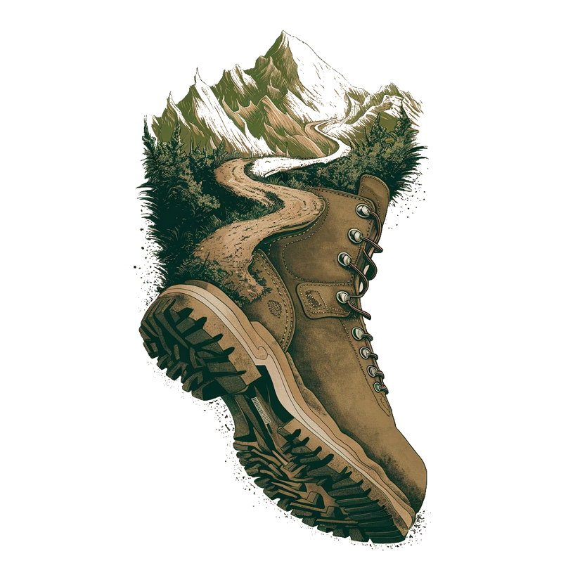 The Trail Ahead Premium Vinyl Stickers