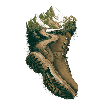 The Trail Ahead Premium Vinyl Stickers